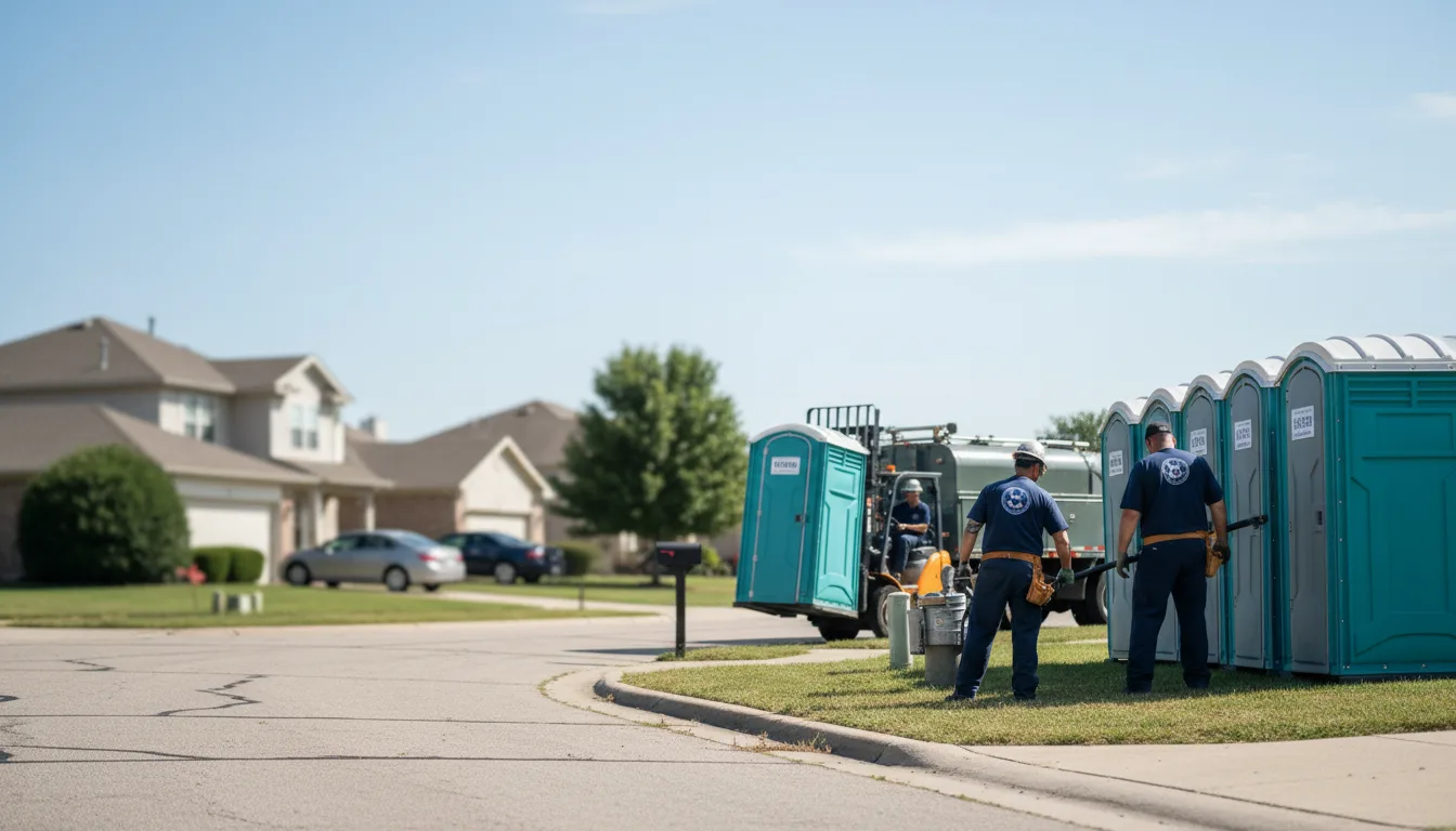 Porta Potty Rental in Henderson, KY near me